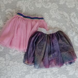 Harper Canyon Pink and Rainbow Tulle Skirts